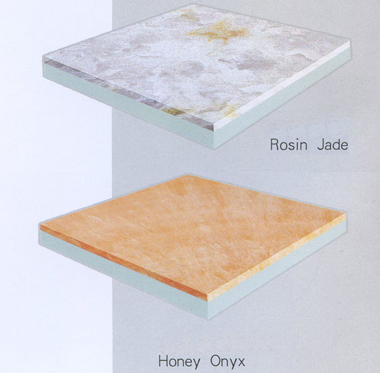 Manufacture Onyx Laminated Glass Tile