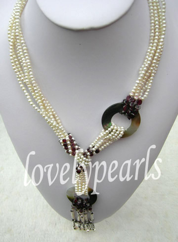 pearl  necklaces