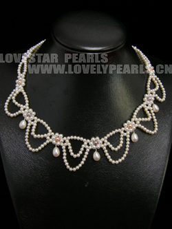 fresh water pearl neckalce