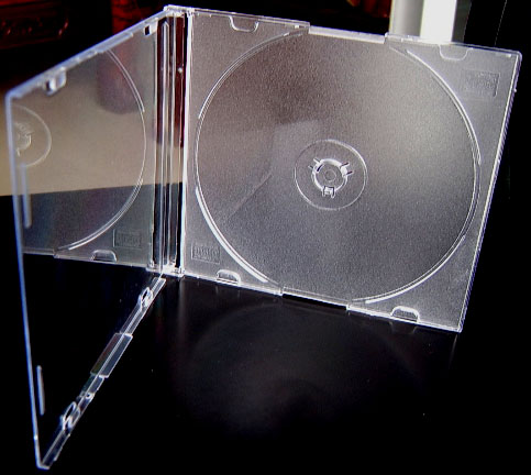 5.2mm slim CD jewel case clear