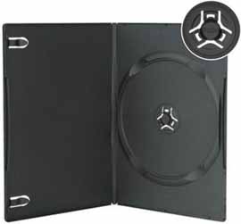 7mm DVD case Single Black