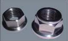 GR2 GR5 hex flange nut