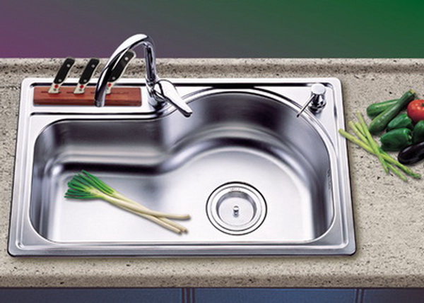 stainless steel sink