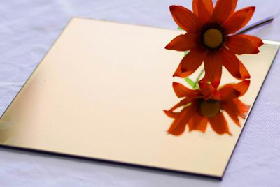 Golden Mirror Aluminum Composite Panel (BY-8866)