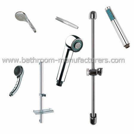 Chrome Personal Handheld Shower Head adjust Bar