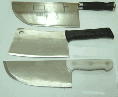 butcher cleavers and kitchen cleavers