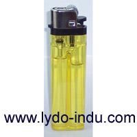 Disposable Flint Lighter with Black Head 