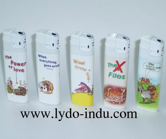 Label Wrapper Printing Electronic Lighter 