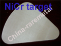 Nickel-Chromium (Ni-Cr) alloy sputtering target