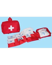 First Aid Kit ,sphygmomanometer ,Stethoscope, Thermometer