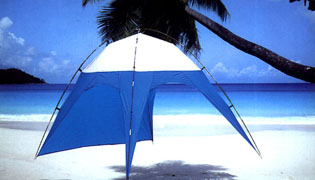 Sandy beach tent