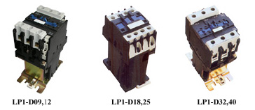 LP1-D Magnetic DC Contactors