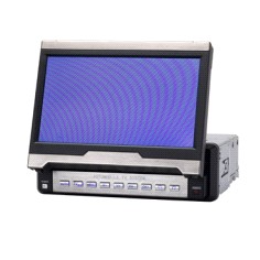 7 inch TFT fully-motorized in-dash car LCD TV