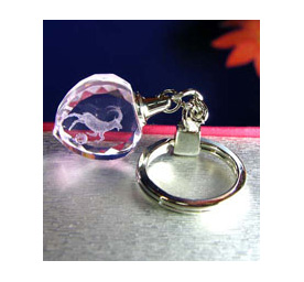 crystal keychain