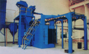 Q37 -Overheadrail shot blasting machine