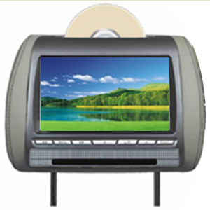 T2W Headrest Car DVD+IR/FM/USB/SD/GAME