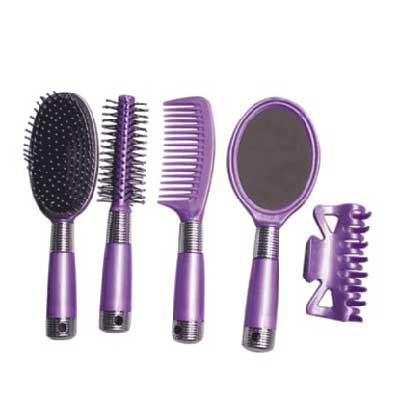 Hair Brush, Comb Set