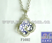 fashion alloy and enamel necklaces