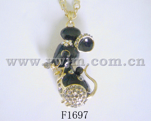 fashion alloy czech stone necklace