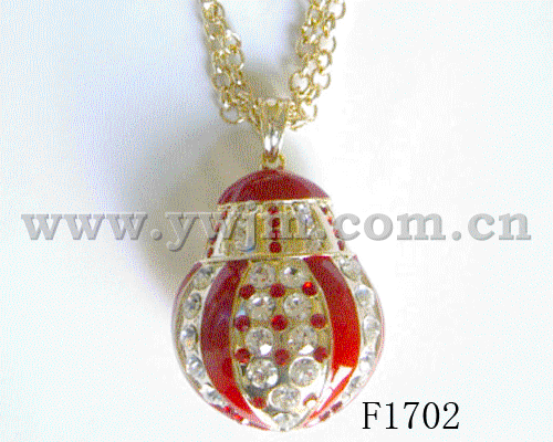 fashion alloy czech stone necklace