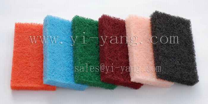 thick scouring pad