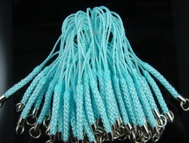 Manufacturers selling colored silk, mobile phone strap, fashionable and beautiful glaring,