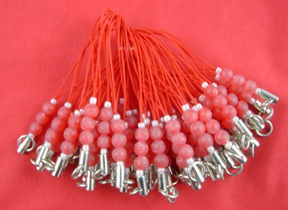 Supply high-grade environmental mobile rope, mobile phone hang rayon ropes, string, corn, luminous,