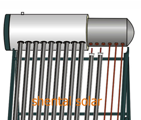 pressure solar water heater