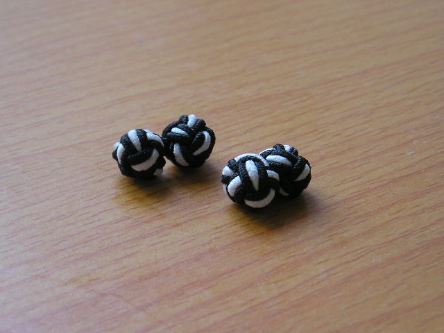 Silk Knot Cufflink