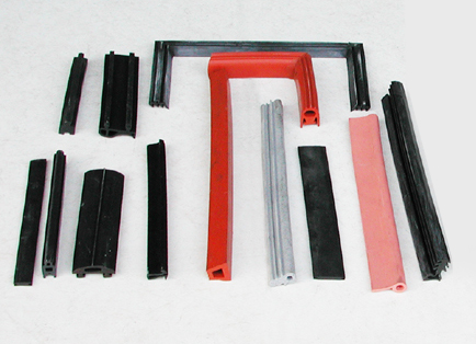 rubber extrusion, rubber strip, rubber profile