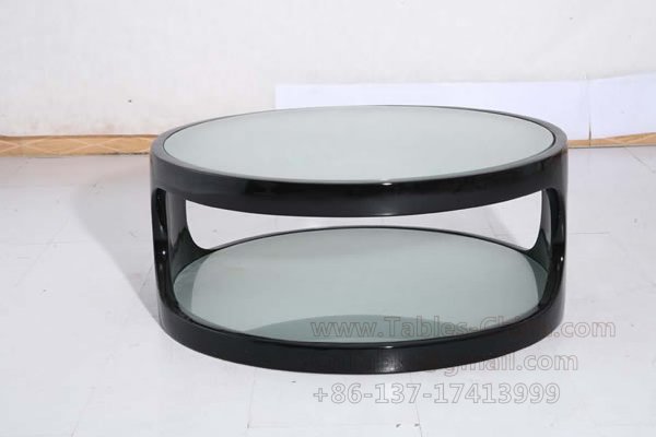 Cutout Round Side Table