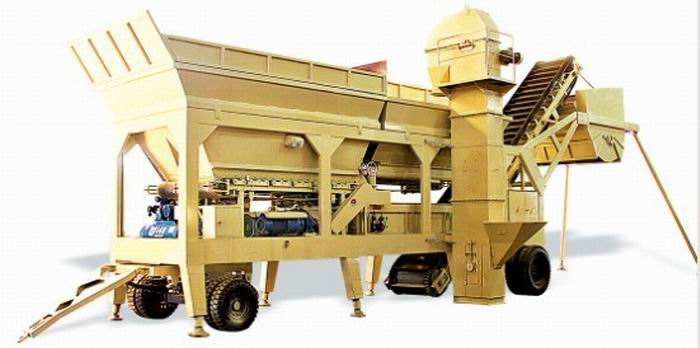 YWBS series Mobile Soil Mixing Plant