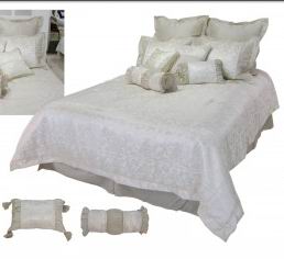 Jacquard cotton/polyester bedding sets