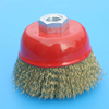 Crimped wire brush