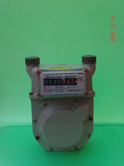 diaphragm gas meter 