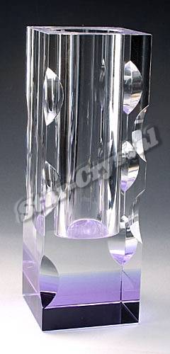 crystal vase