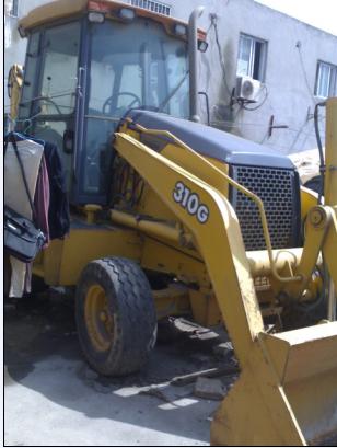 transfer secondhand Deere loader