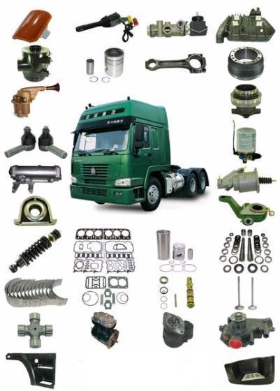 FULL RANGE OF SAPRE PARTS FOR HOWO TRUCK.