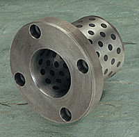 Cast iron with graphite oilless bearings