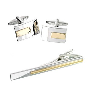 cufflink and stickpin