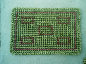 sea grass door mat