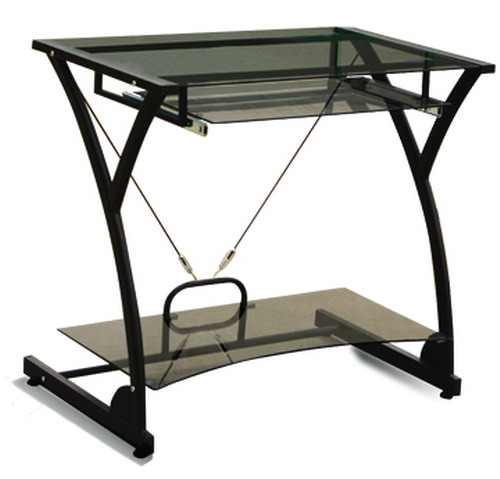 Glass computer desk HD-607G