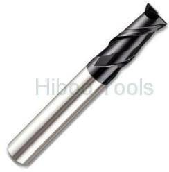 X-series solid carbide square end mills-long shank 2 flutes