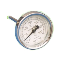 Industrial Bimetal Thermometers with back connec