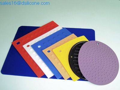 silicone trivet, mat, silicone placemat