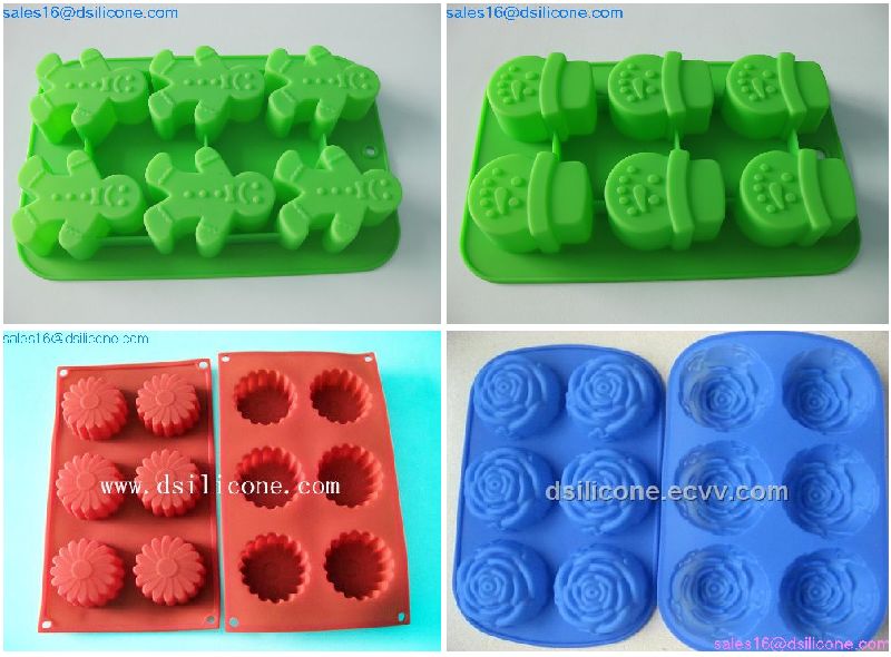 silicone muffin pan, silicone cake mold