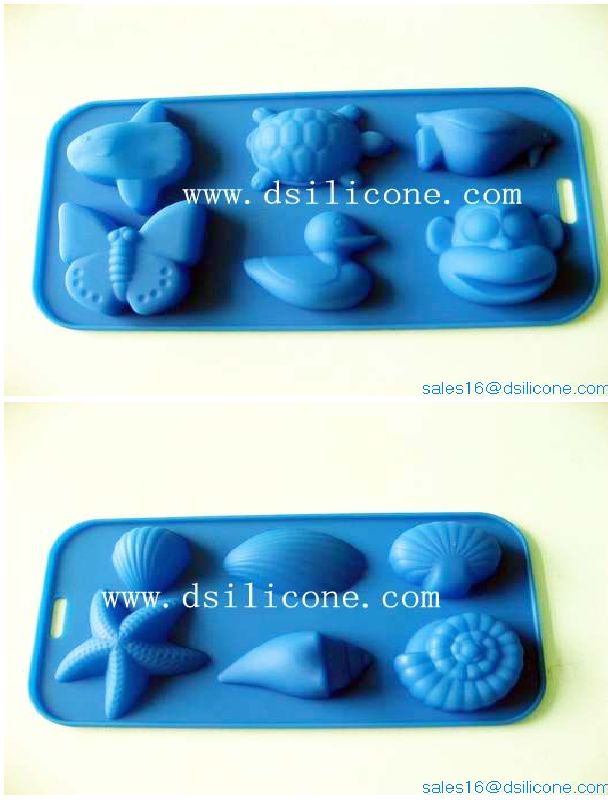 silicone ice cube tray, soap mold