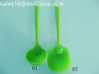 silicone spoon, silicone turner