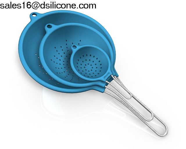 silicone colander set