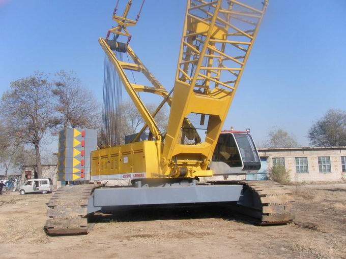 used 280ton liebherr crawler crane